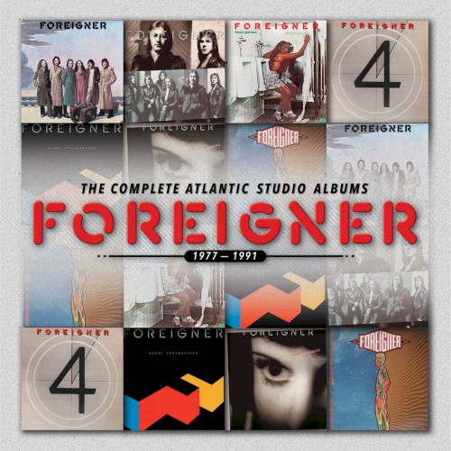 Cover-Artwork für das Album The Complete Atlantic Studio Albums 1977–1991 von Foreigner