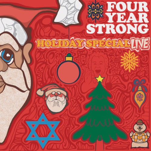 Holiday Special Live by Four Year Strong album cover art