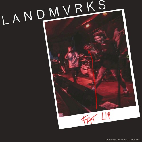 Cover-Artwork für die Single Fat Lip von LANDMVRKS