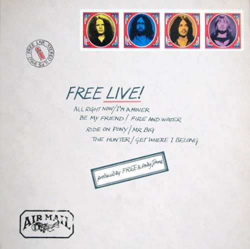 Cover-Artwork für das Album Free Live! von Free