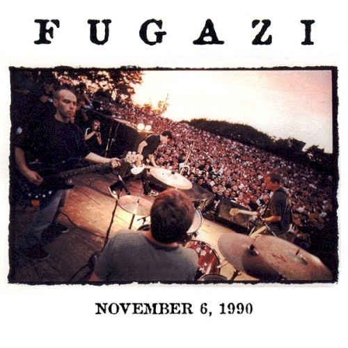 Portada del álbum Fugazi Live Series, Volume 4: 1990-11-06: Terminal Export, Nancy, France de Fugazi