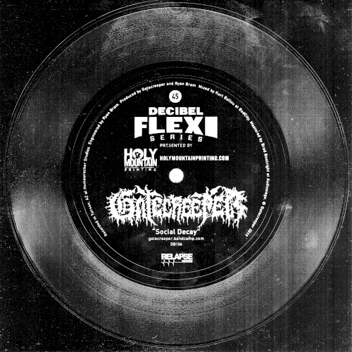 Social Decay by Gatecreeper single cover art