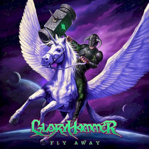 Fly Away by Gloryhammer single cover art