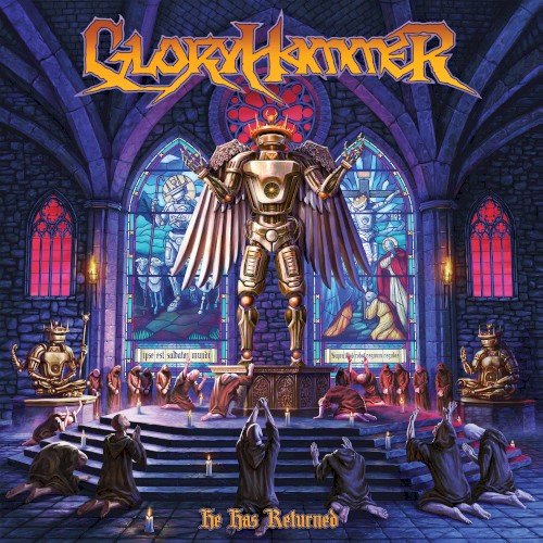 Portada del sencillo He Has Returned de Gloryhammer