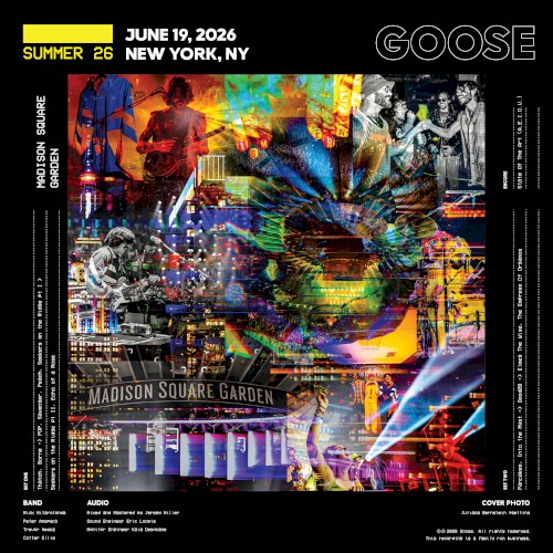 Cover-Artwork für das Album 2026-06-19: Madison Square Garden, New York, NY von Goose