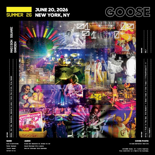 Pochette de 2026-06-20: Madison Square Garden, New York, NY par Goose (album)