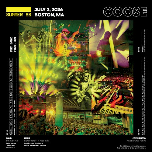 Portada del álbum 2026-07-02: PNC Bank Arts Center, Holmdel, NJ de Goose