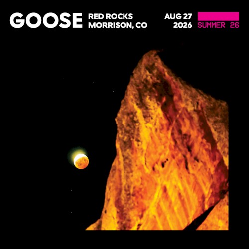Portada del álbum 2026-08-27: Red Rocks Amphitheater, Morrison, CO de Goose