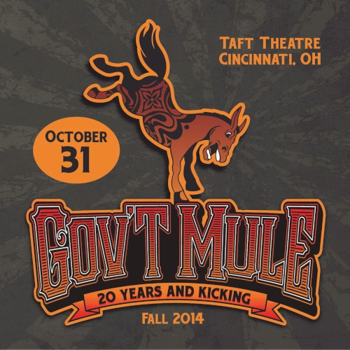 Gov’t Mule 的 2014-10-31: Taft Theatre, Cincinnati, OH, USA 專輯 封面