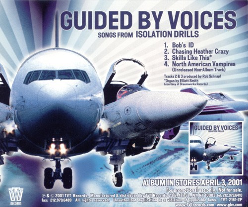 Portada del EP Songs from Isolation Drills de Guided by Voices