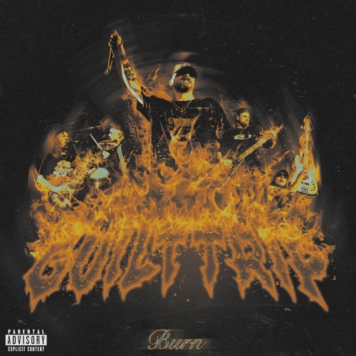 Cover-Artwork für die Single Burn von Guilt Trip