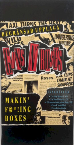Portada del álbum Makin’ F@*!ing Boxes de Guns N` Roses