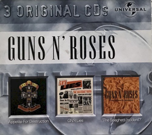 Guns N` Roses 的 3 Original CDs 专辑封面