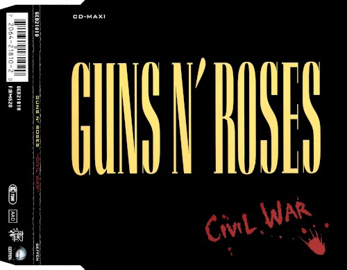 Civil War by Guns N` Roses single cover art