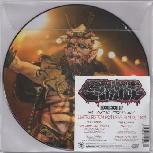 Gwar 的 Black Friday Limited Edition Exclusive Picture Disc! EP 封面