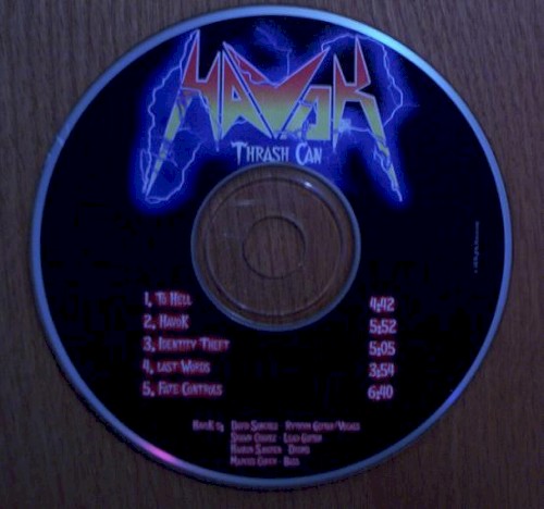Pochette de Thrash Can par Havok (EP)