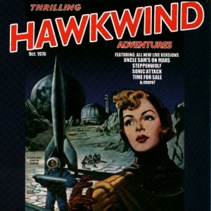 Thrilling Hawkwind Adventures by Hawkwind album cover art
