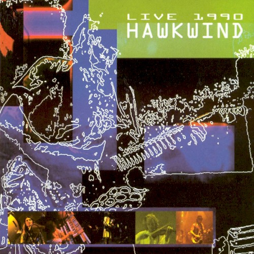 Portada del álbum Live 1990 de Hawkwind