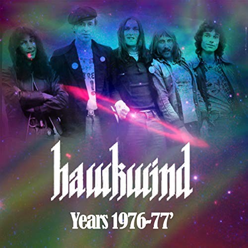 Hawkwind 的 Hawkwind Years 1976–1977 专辑封面