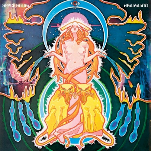 Hawkwind 的 Space Ritual 专辑封面