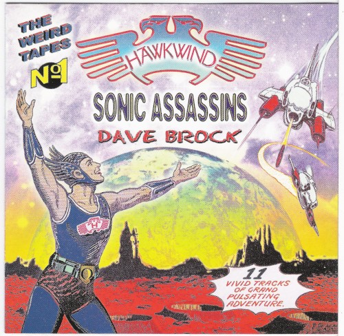 The Weird Tapes No. 1: Dave Brock, Sonic Assassins by Hawkwind album cover art