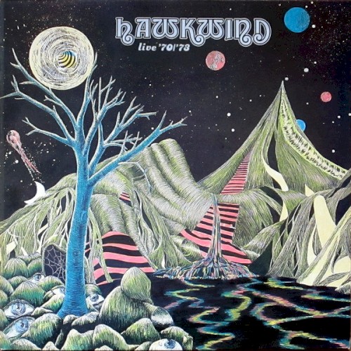 Live ’70/’73 by Hawkwind album cover art