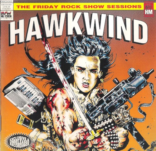 The Friday Rock Show Sessions by Hawkwind album cover art