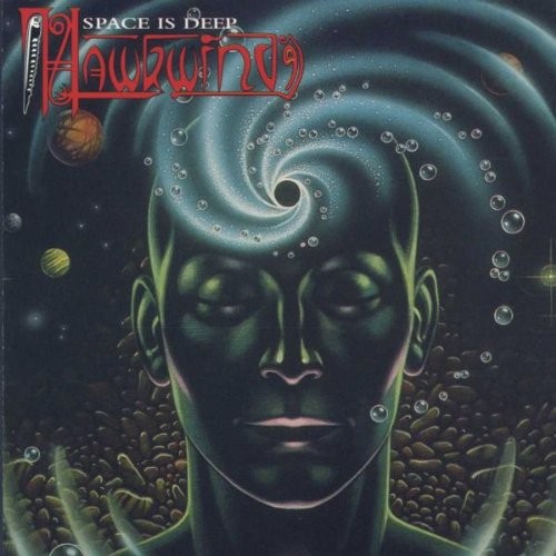 Portada del álbum Space Is Deep de Hawkwind