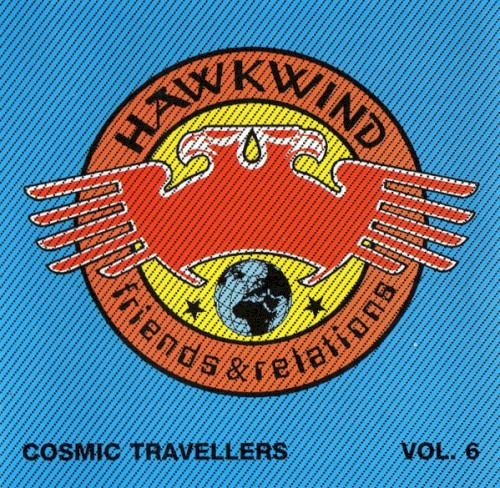 Friends and Relations: Cosmic Travellers by Hawkwind album cover art