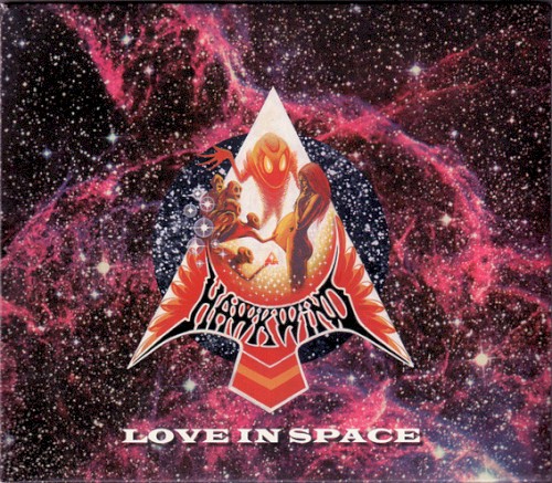 Cover-Artwork für das Album Love in Space von Hawkwind