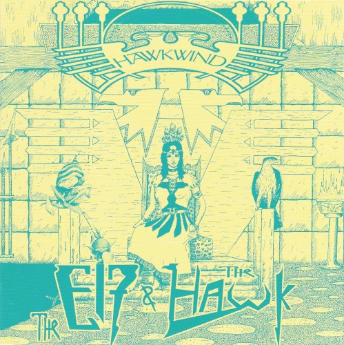 Cover-Artwork für das Album The Elf and the Hawk von Hawkwind
