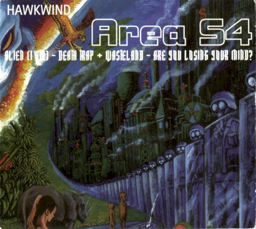 Cover-Artwork für die Single Area S4 von Hawkwind