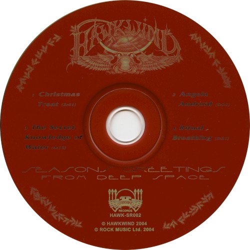 Hawkwind 的 Seasons Greetings From Deep Space EP 封面