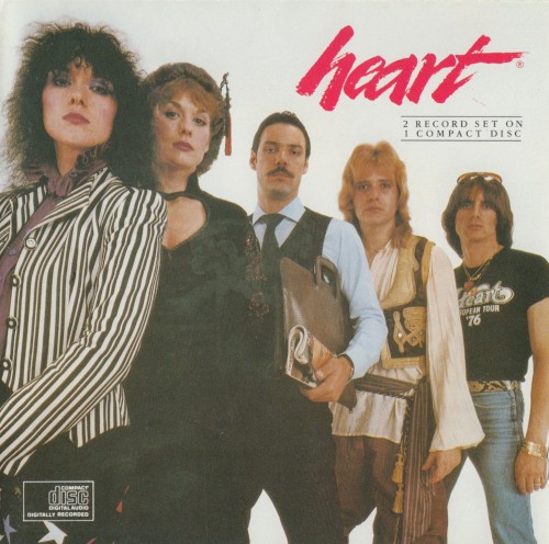 Greatest Hits / Live by Heart album cover art