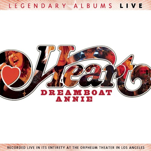 Cover-Artwork für das Album Dreamboat Annie Live von Heart