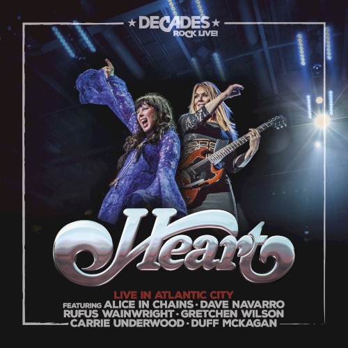 Pochette de Live in Atlantic City par Heart (album)