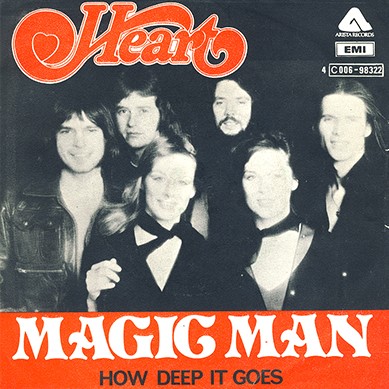 Magic Man by Heart single cover art