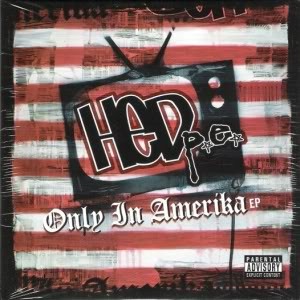 Cover-Artwork für die EP Only in Amerika EP von HED PE