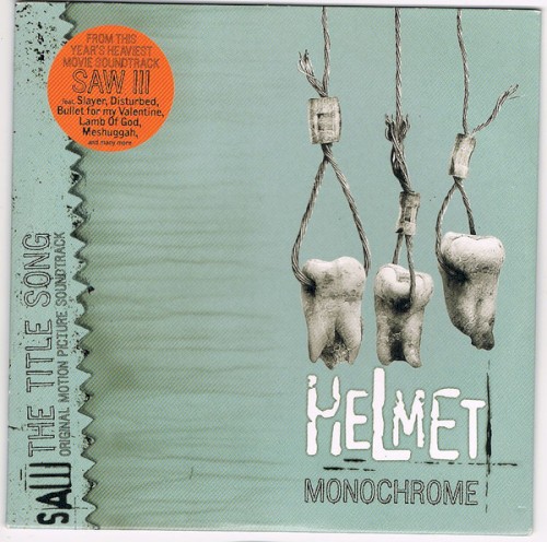 Portada del sencillo Monochrome de Helmet