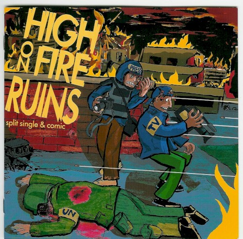 Portada del sencillo Brother in the Wind / Gwodhunqa de High on Fire