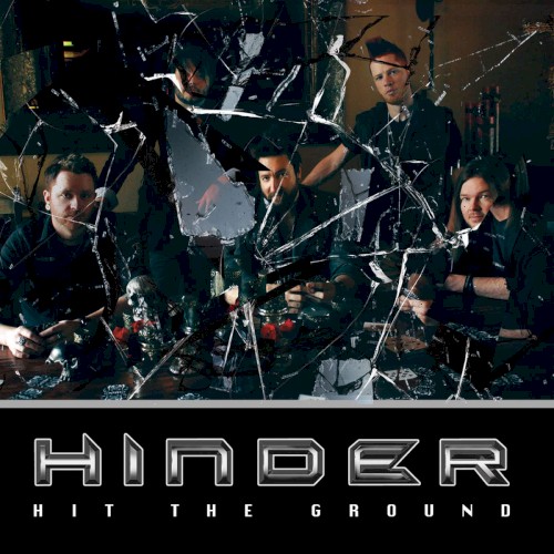 Pochette de Hit the Ground par Hinder (single)