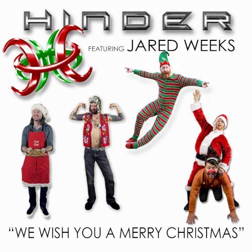 Portada del sencillo We Wish You a Merry Christmas de Hinder