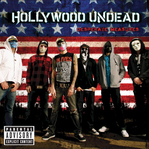 Desperate Measures by Hollywood Undead album cover art