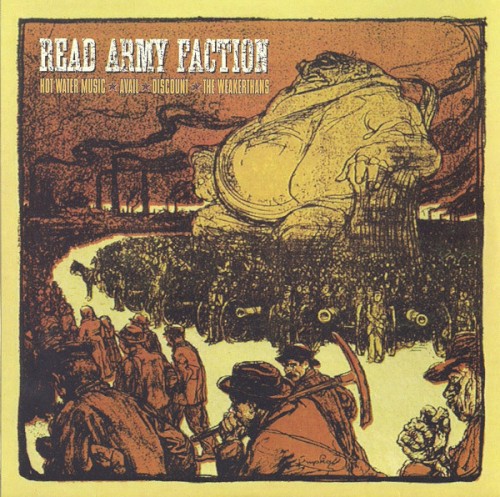 Hot Water Music 的 Read Army Faction EP封面