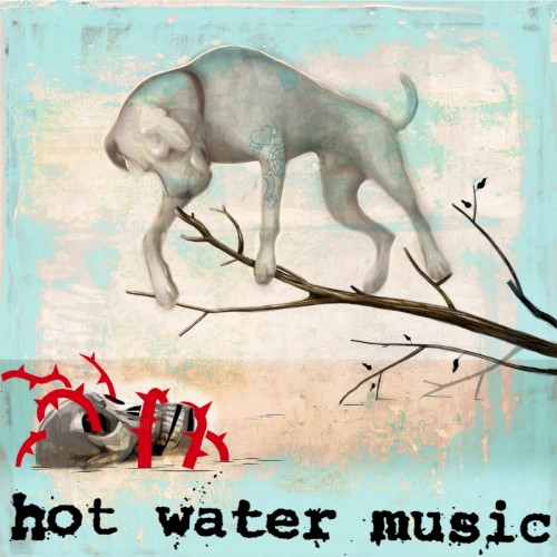 The Fire, the Steel, the Tread / Adds Up to Nothing EP by Hot Water Music EP cover art