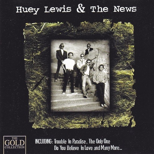 Huey Lewis and the News 的 The Gold Collection 专辑封面