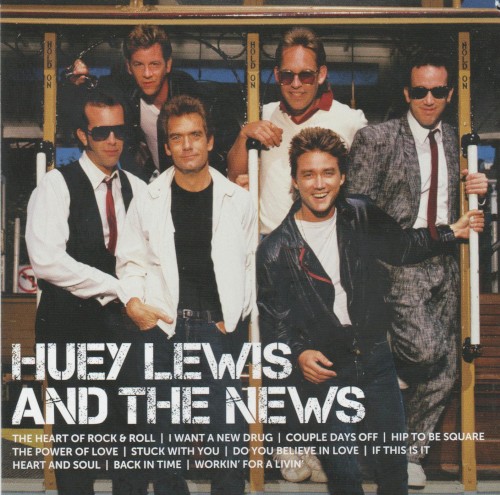 Huey Lewis and the News 的 Icon 專輯 封面