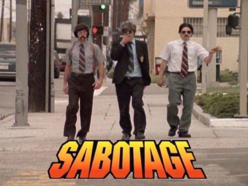 Sabotage by Incendiary single cover art