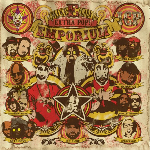 Portada del álbum Mike E. Clark's Extra Pop Emporium de Insane Clown Posse