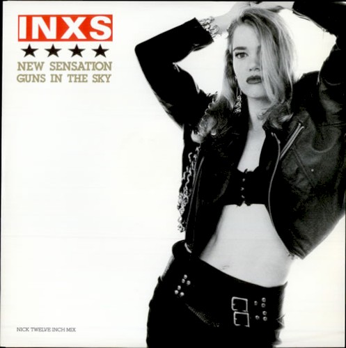 New Sensation by INXS single cover art